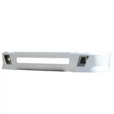 1 Piece Fiberglass Bumper W/ Driving Light Holes By BESTfit For Volvo VNL Gen II