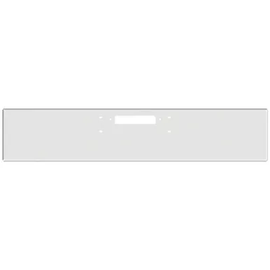 12 Inch Chrome Steel Boxed End Bumper W/ Mounting & Tow/Hitch Holes For Western Star 4900SF, 4900FA, Heritage, Constellation, 2007 & Older