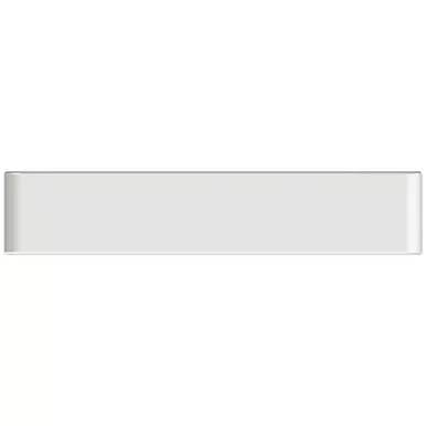 12 Inch Chrome Steel Texas Square Rolled End Bumper Blank