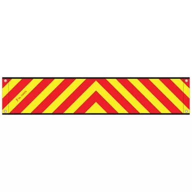 12 X 60 Inch Heavy Duty High Intensity Red Chevron Sign