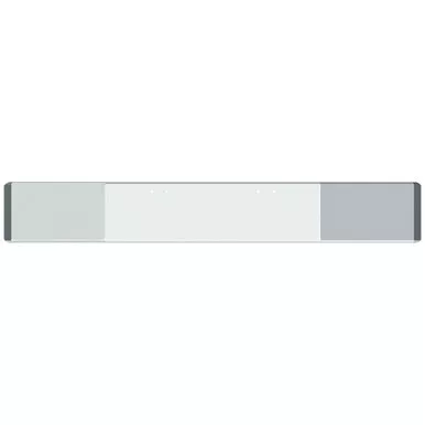 16 Inch Chrome Single Break Bumper W/ Square Rolled Ends For Freightliner FLC120 SBA