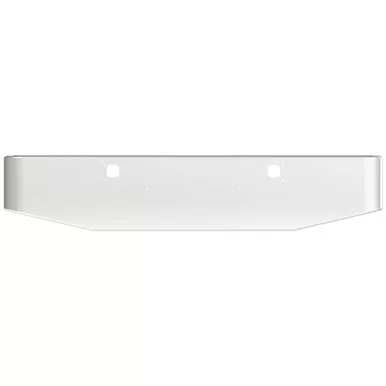 16 Inch Chrome Standard Hand Formed End Bumper, 7 Gauge W/ Tow Holes For Kenworth W900B, W900L