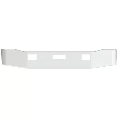 16 Inch Gullwing End Bumper W/ Mounting, Standard Step & Tow/Hitch Holes For Freightliner FLC112 SFA W/ 2 Inch Break-Back 1986-1995
