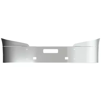 16 Inch Stainless Steel Wrap Around Bumper W/ Bolt, Tow & Vent Holes For International ProStar