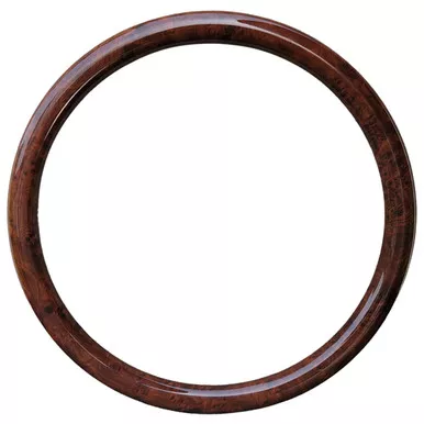 18 Inch Burlwood Vinyl Half Wrap Cover For Muscle Style Steering Wheel