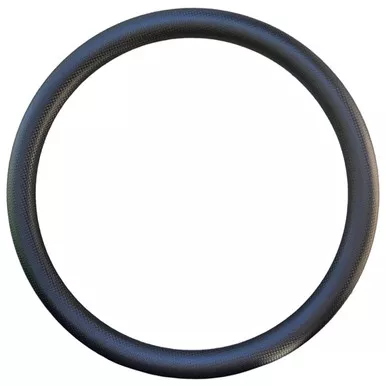 18 Inch Carbon Fiber Vinyl Half Wrap Cover For Muscle Style Steering Wheel
