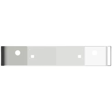18 Inch Chrome Steel Bumper W/ Fog Light & Tow Holes For Peterbilt 587 SBA