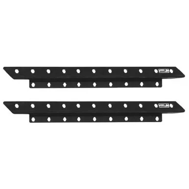 37.5 Inch Black Military-Grade Aluminum Savage Bed Rails Fit 5.5 Inch Bed