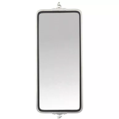 7 X 16 Inch Stainless Steel Heated West Coast Mirror W/ Light