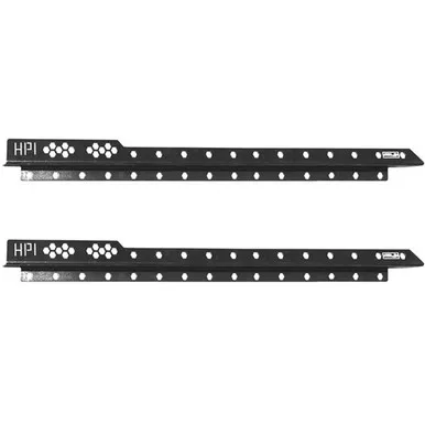 80.5 Inch Military-Grade Aluminum Bed Rails For Sierra/Silverado 2500/3500 W/ 6.75 Inch Bed For Sierra/Silverado 2500/3500 W/ 6.75 Inch Bed