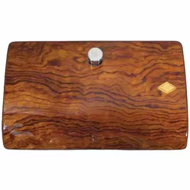 African Rosewood Glove Box Cover For Peterbilt 378, 379