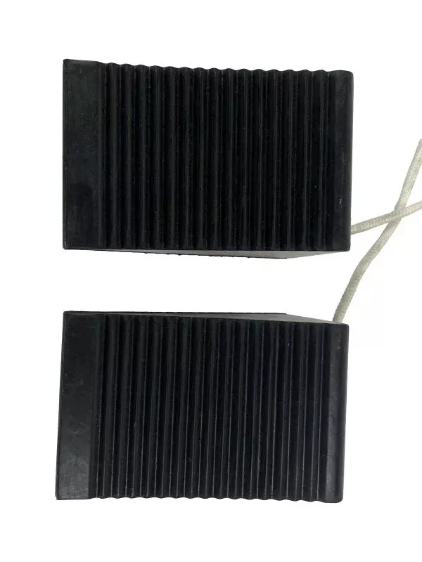 Blubird 2-Pk. of Compact Wheel Chocks BBRWC07