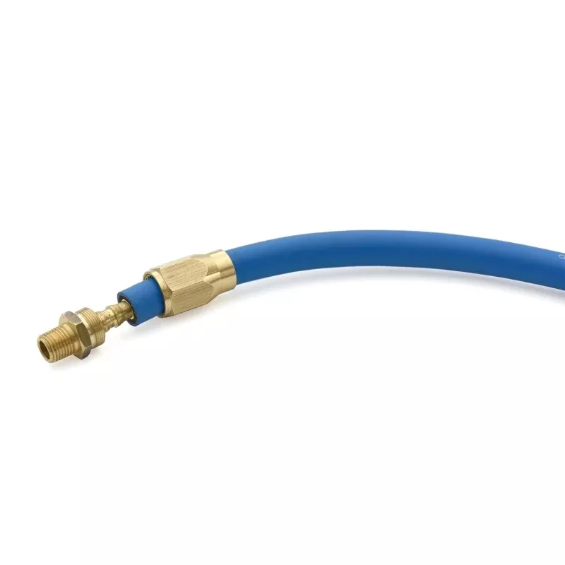 BluBird Fast Fix - 1/4" Air Hose Assembly Repair Fitting - w/ 1/4" MNPT Fixed FFFX14