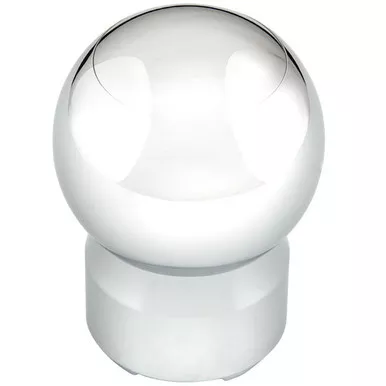 Chrome Aluminum EF 13/18 Speed Gear Shift Knob - Round Ball-Shaped