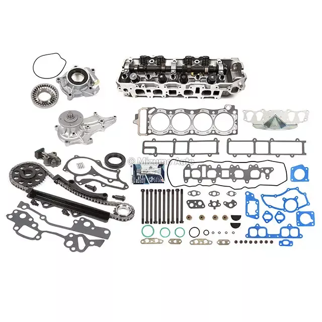 Cylinder Head Timing Water Oil Pump Kit Fits 85-95 Toyota 22R 2.4L SOHC 8V