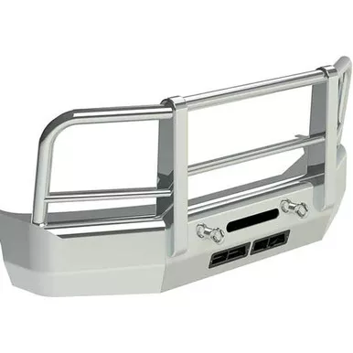 Herd Aluminum Aero LT Plus 2 Post Bumper Grille Guard For Dodge Ram 2500-3500