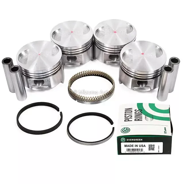 High Performance Pistons w/ Rings fit 86-95 Suzuki Sidekick Samurai 1.3L
