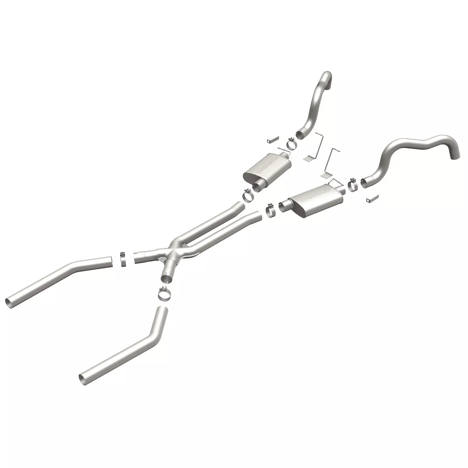 Magnaflow 15899 - Street Series Crossmember-Back Stainless Exhaust System