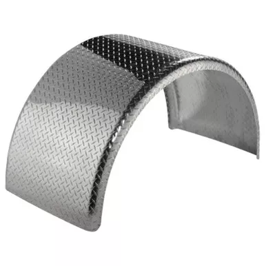 Merritt 48 Inch Diamond Plate Aluminum Full Radius Fender