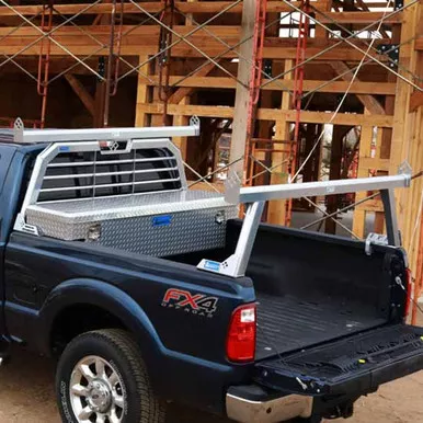 Merritt Aluminum Utility Rack, 11 In. Tall 72 In. Wide, Powder Coated, For Full Size Trucks