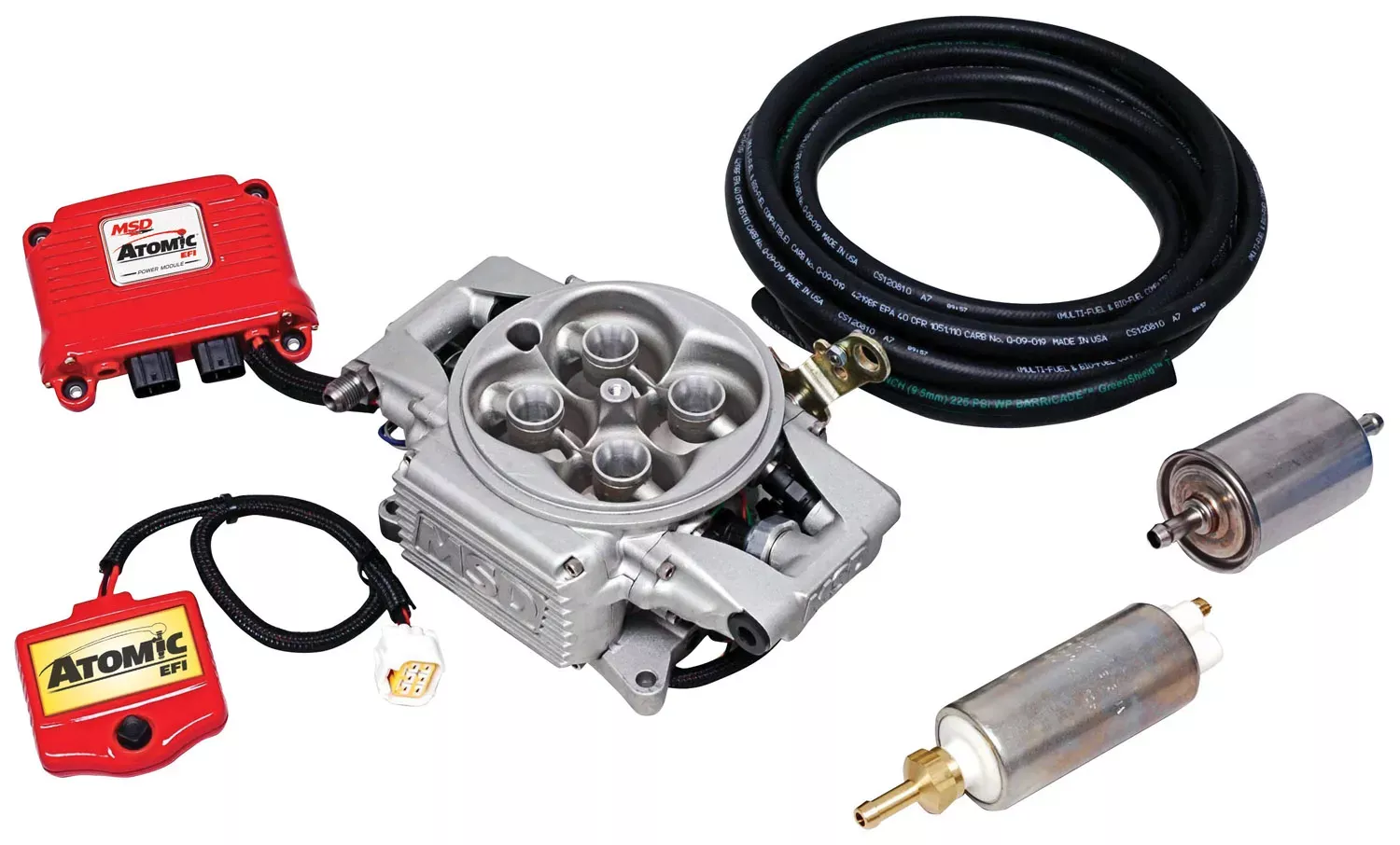 MSD 2900 - Atomic EFI Kit, with Fuel Pump Kit (Master Kit)
