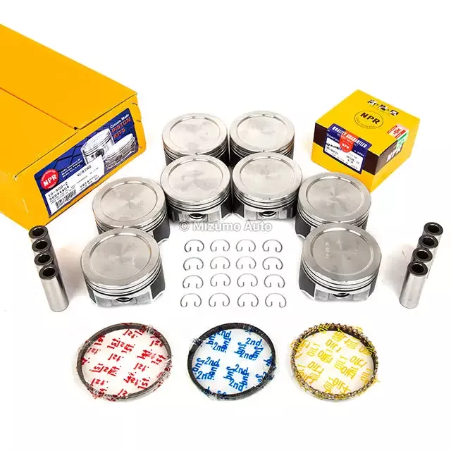NPR Deep Dish Pistons w/ Rings fit 04-09 Chevrolet GM Cadillac 4.8 5.3L LS2 LS3