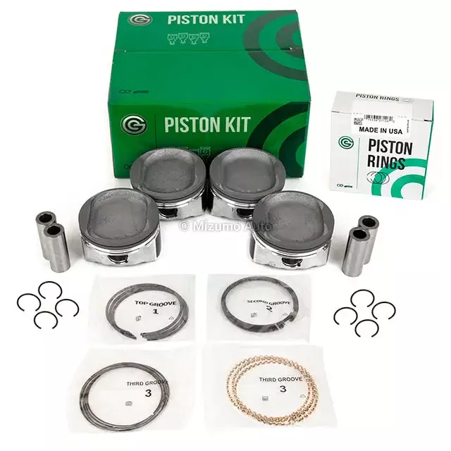 Pistons w/ Rings fit 07-13 Toyota Camry RAV4 Scion tC Lexus 2.4 2AZFE