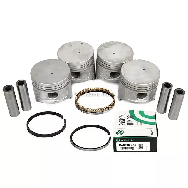 Pistons w/ Rings fit 83-87 Chevrolet S10 GMC S15 Isuzu Impulse 1.9 SOHC