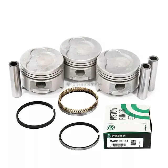 Pistons w/ Rings fit 89-00 Chevrolet Geo Metro 1.0L SOHC 6V VIN 6