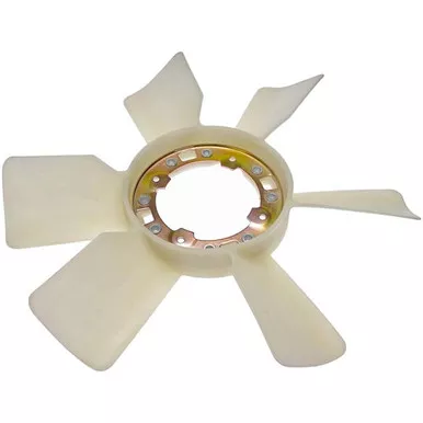 Plastic 6 Blade Clutch Fan Replaces 5136620120, 5136620121 For Isuzu, Chevrolet & GMC