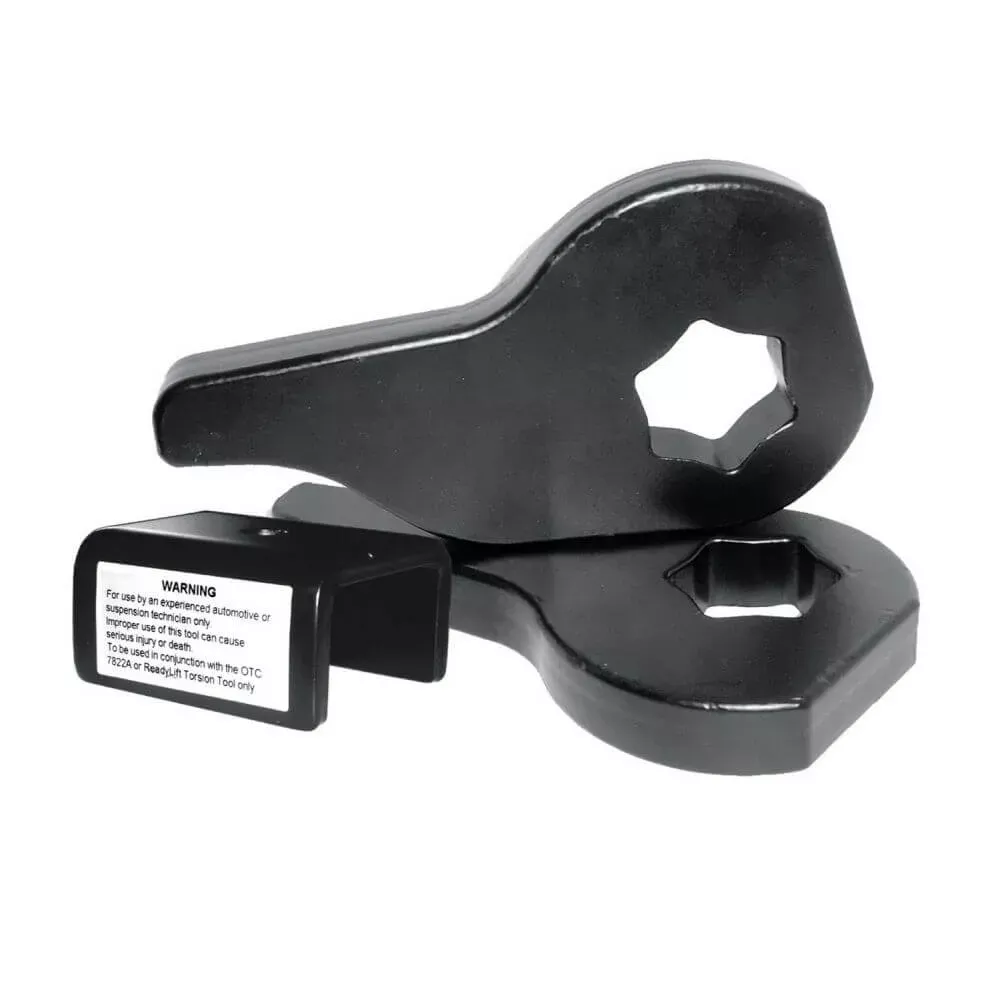 ReadyLift 66-1080 - Suspension Front Leveling Kit (2.25"), w/ Forged Torsion Keys / Fits: 2WD & 4WD