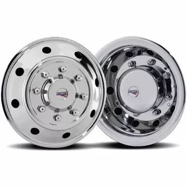 RealWheels 9.5 Inch American Road Series Simulator Kit For Freightliner & International W/ 28179 Wheels