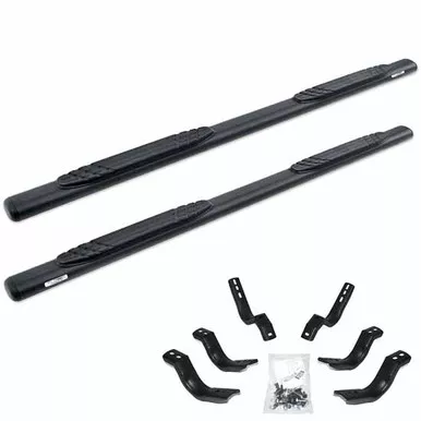 Textured Black Steel Side Step Kit For Ford F150, Raptor, F250 & F350 Super Crew Cab 2017-Current