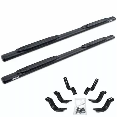 Textured Black Steel Side Step Kit For Nissan Rogue 2008-2013