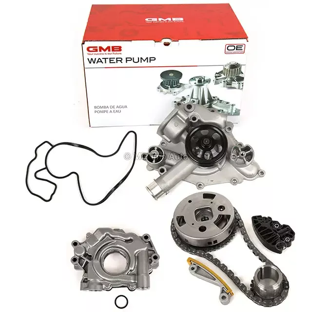 Timing Chain Kit VVT Gear Oil Pump GMB Water Pump Fit 09-10 Dodge Chrysler 5.7L