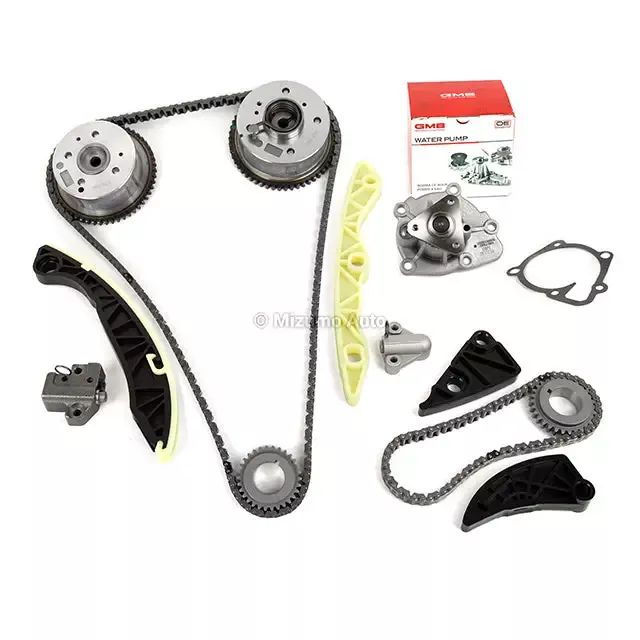 Timing Chain Kit VVT Sprocket Water Pump Fit 09-13 Hyundai Kia 2.4L DOHC