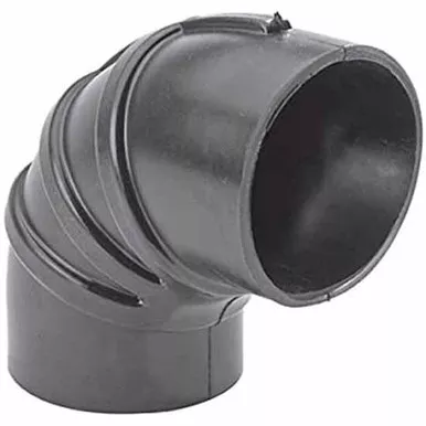 TPHD 7 Inch ID X 7 Inch ID 90 Degree Rubber Intake Elbow
