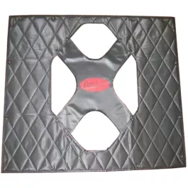 Winterfronts Black Paccar Logo For Short Hood Peterbilt 379